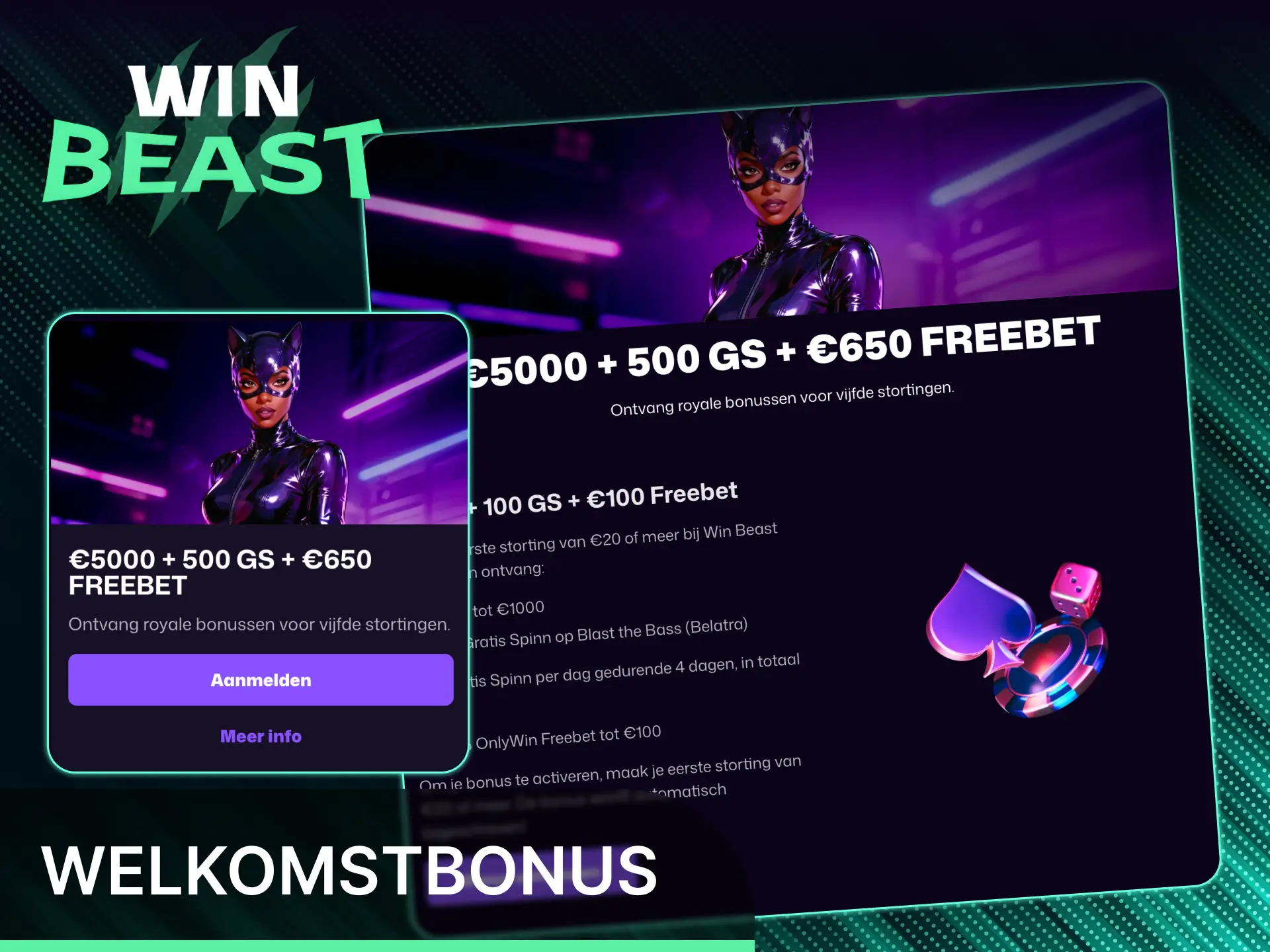 Registreer je nu en pak een exclusieve welkomstbonus bij Win Beast.
