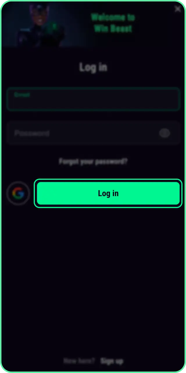 Bevestig jouw identiteit om de veiligheid van jouw Win Beast inloggen account te garanderen.