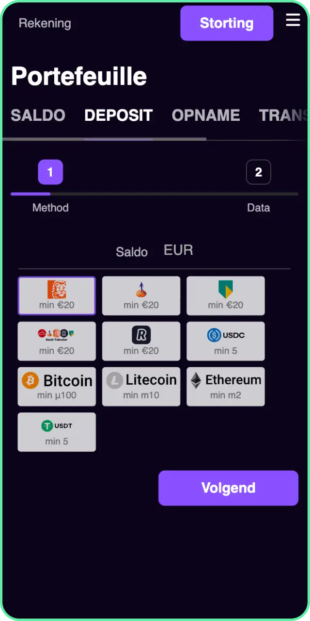 Stort geld op je account voor het spelen van gokkasten bij Win Beast.
